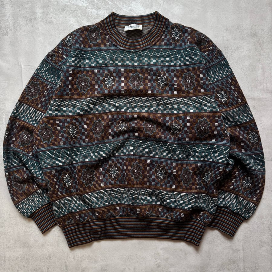 Image of 90s Missoni Sport Knitted Sweatshirt, size XL