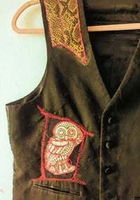 Image 3 of Goddess Athena vintage fitted vest