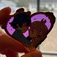 Image 5 of IruAzz and BakuDeku Heart Pins