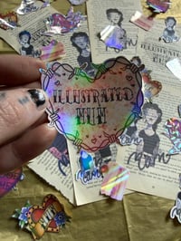 Image 3 of  🖤Mothers Day🖤Illustrated Mum - Tattoo print and stickers