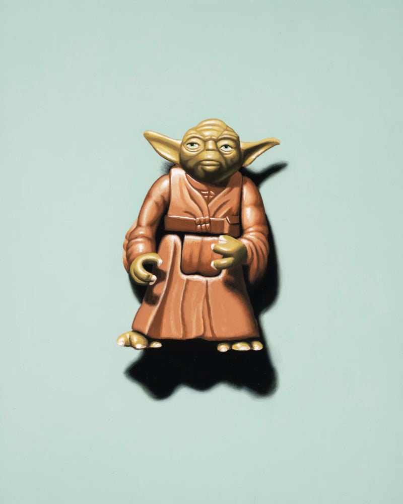Image of original yoda action figure 