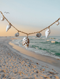 Image 1 of One-of-One Ocean-Treasure Handcrafted Necklace