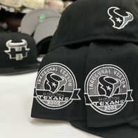 Image 3 of New Era 59Fifty Black Graphite Metallic Silver 