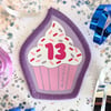 Birthday Cupcake 2024 badge / patch 