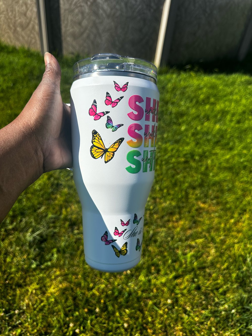 Image of 40oz. cup  She is (Top & Bottom  )NEW