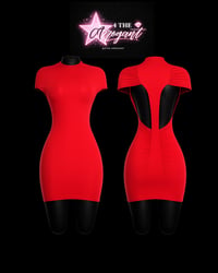 Scarlet affair mini dress 