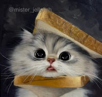 Image 2 of "Cheese" Original painting 