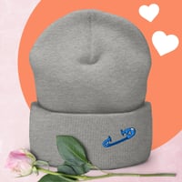 Image 4 of Safety Pin Cuffed Beanie