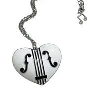Image 2 of harmony necklace (white)