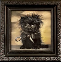 Image 2 of “Baby Edaward ScissorsPaws" Original painting