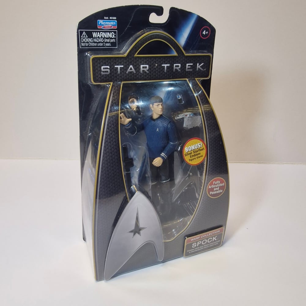 Image of Star Trek 2009 Spock Warp Collection 6" Playmates Figure NEW