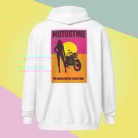 Image 6 of "Sunset" heavy blend zip hoodie