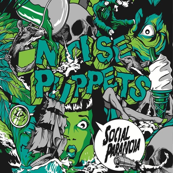 Image of Noise Puppets - Social Paranoia CD