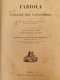 Image 3 of Fabiola ou l’église des catacombes, or 22 carats,XIXème siècle, illustré
