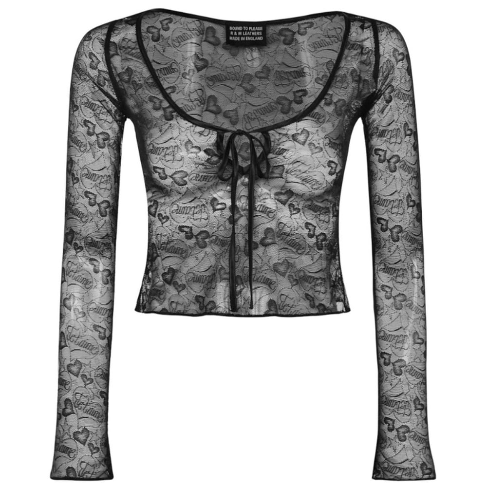 Image of JE'TAIME LACE TOP
