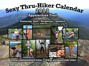 Image of Sexy Thru-Hiker Calendar