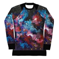 Image 2 of Galaxy Women's Rash Guard