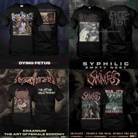 Image 1 of Dying Fetus / Syphilic / Kraanium / Skinless