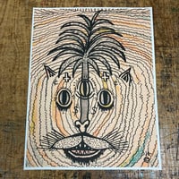 Image 1 of PALMY CAT + HUMANOID PRINT