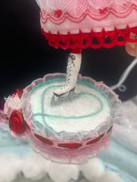 Image 5 of Made to order miniature Valentine ice skater figure