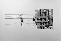 Tokyo Wires. Tower. Original Drawing.