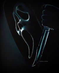 Scream 5 Ghostface 8.5x11 print 