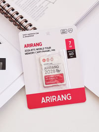 Image 4 of Arirang Tour 2026 Memory Card Pin