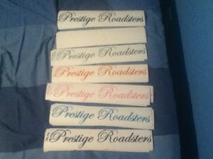 Image of 12x2 Prestige Roadster stickers