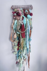 Image 11 of Teal & Copper Fiber Art Pack | Weaving, Earrings & Embroidery Set