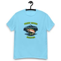 Image 4 of Unisex classic tee, Fresh Water Hunter T-Shirt | Fishing Trout Outdoor Graphic Tee