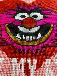 Image 2 of Mini Animal needlepoint kit 