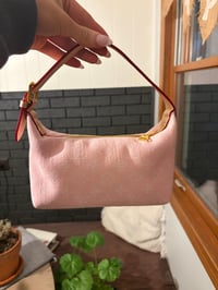 Image 3 of Sofia denim mini bag pink 