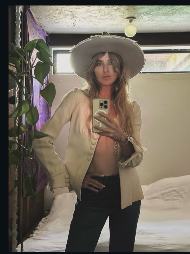 late 1960s North Beach Leather bone leather jacket