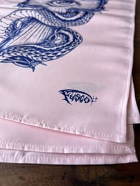 Image 3 of snake and cross (on fabric)