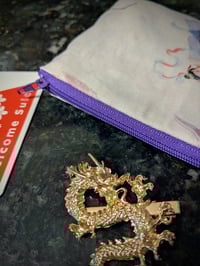 Image 3 of Chinese Hanfu Zippered Clutch Purse 