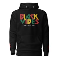 Image 1 of BLACK VIBES (Juneteenth edition) Unisex Hoodie