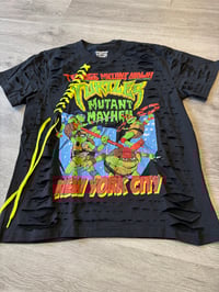 Large ninja yellow lace destroyed 