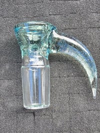 Image 5 of 2K Glass Art 18mm CFL Slide W/ Horn