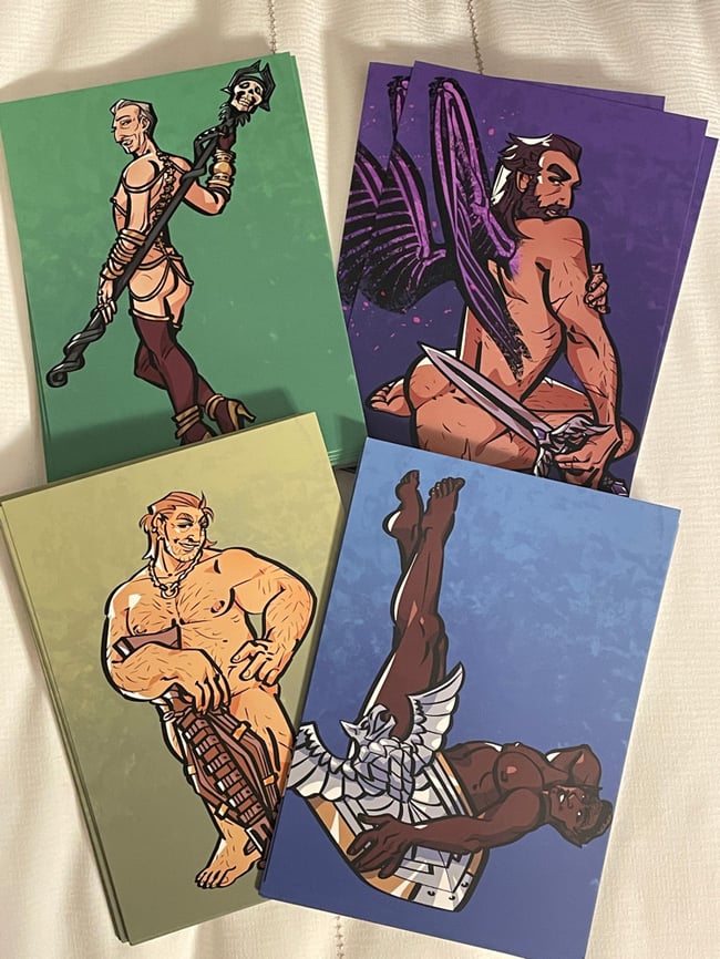 Pinup Postcards