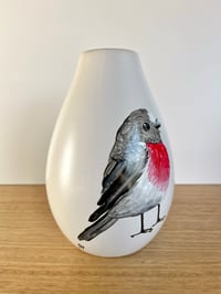 Image 3 of Scarlet Robin Vase