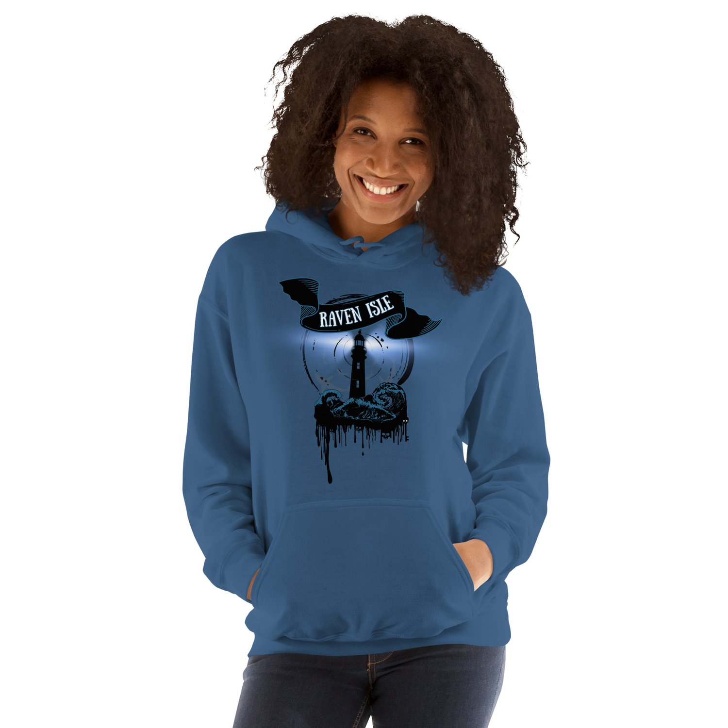 Image of Officially licensed does it hurt Raven Isle Unisex Hoodie