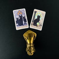 Image 5 of Nemesis Now // Bastet’s Honour Crystal Ball Holder