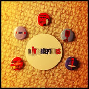 Image of Badge & Sticker Set.