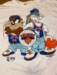 Image 2 of 1993 Knicks x Bugs/Taz T-Shirt (L)