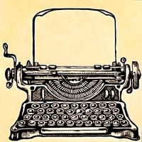 Image 1 of ‘You’re My Type’ (Linocut Print)