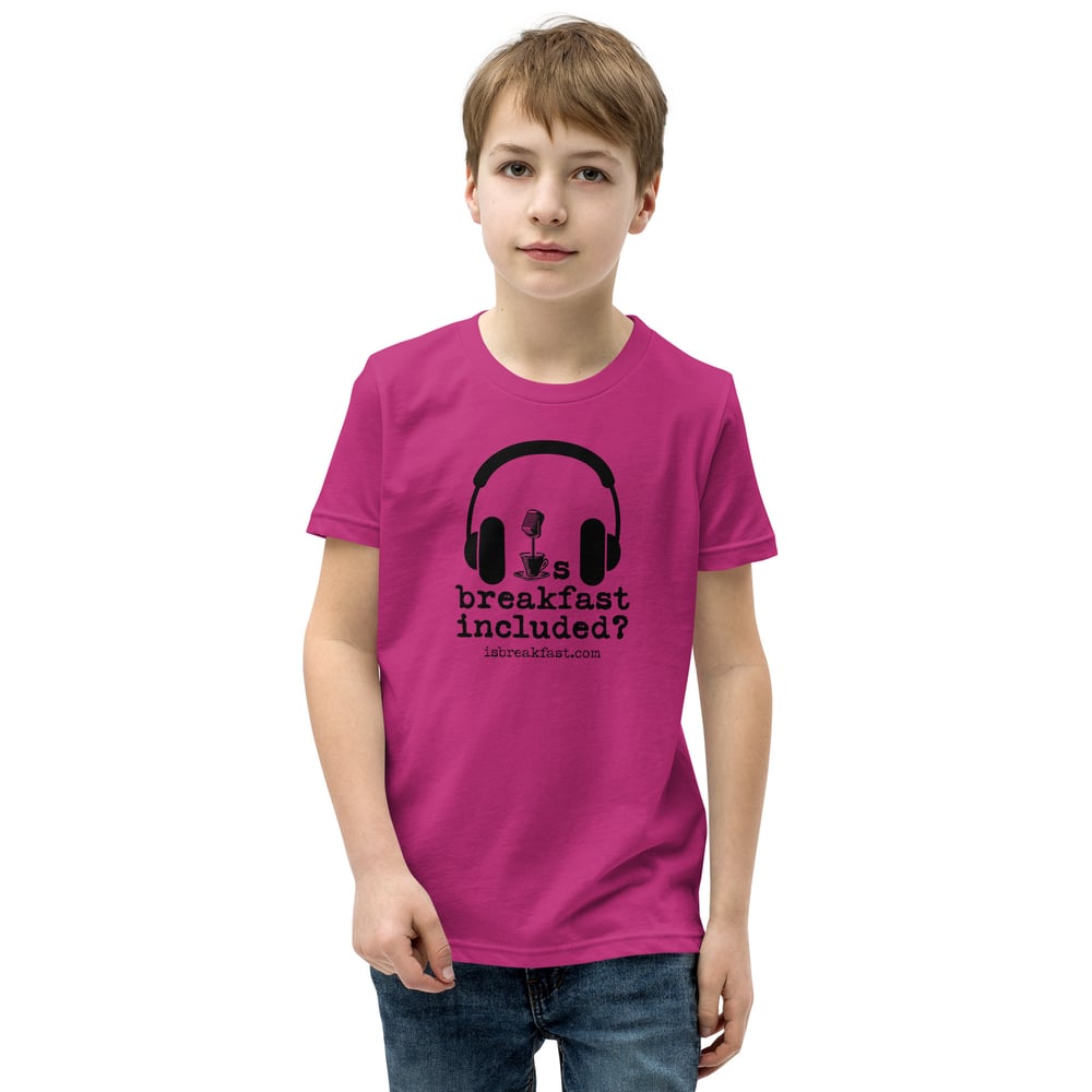 Kids Logo Tee – Black Print (Colors)