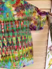 Image 5 of LARGE Godzilla Be Gay Do Crime Tie Dye Shirt C19