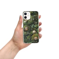 Image 10 of Flora and Fauna Goblincore Grunge Snails and Moss Clear Case for iPhone®