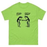 Image 1 of Eugene Teal - Two FROGS Shirt - Light
