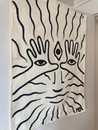 Image 6 of 'Tiger Man' Painted Wall Banner